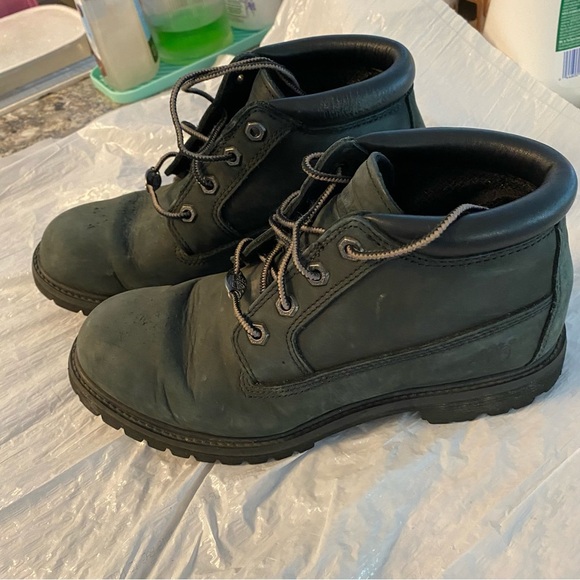 Timberland boots Nellie Chukka deep green SZ 8.5 Worn once - Picture 3 of 15